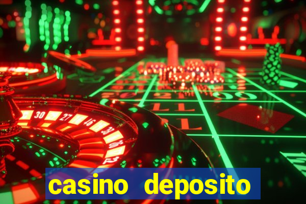 casino deposito cartao de credito