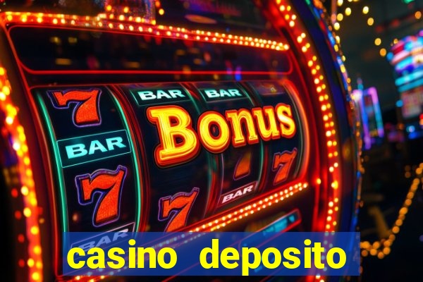 casino deposito cartao de credito