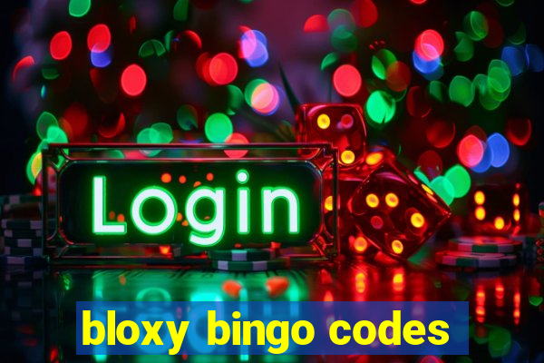 bloxy bingo codes