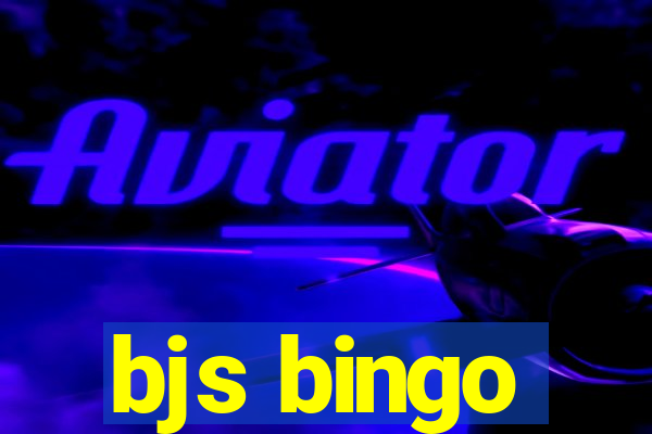 bjs bingo