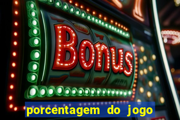 porcentagem do jogo fortune tiger