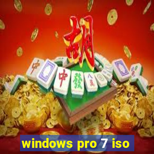 windows pro 7 iso