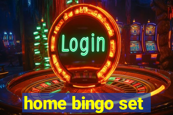 home bingo set