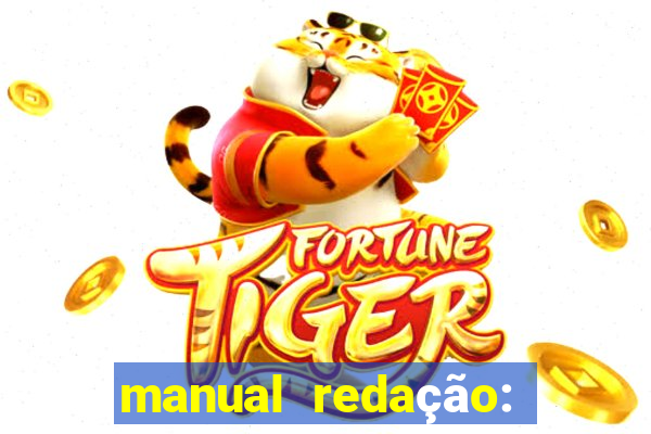 manual redação: folha pdf