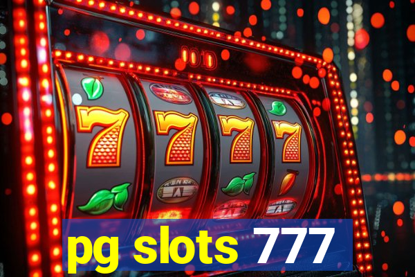 pg slots 777