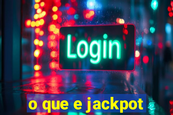 o que e jackpot