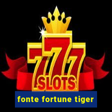 fonte fortune tiger