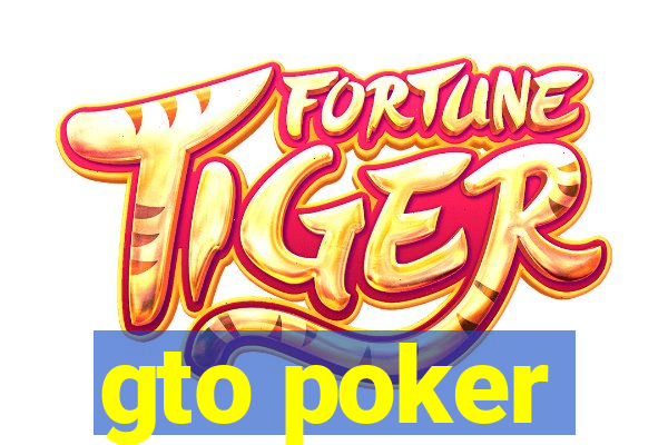 gto poker