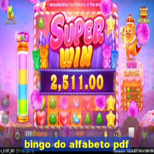 bingo do alfabeto pdf