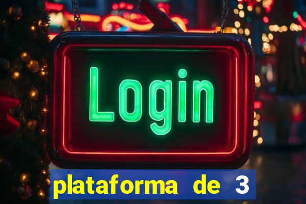 plataforma de 3 reais link