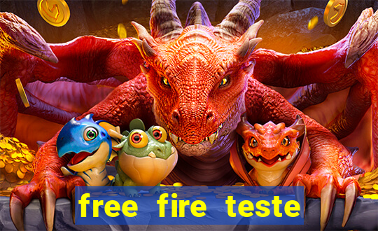 free fire teste grátis jogar agora