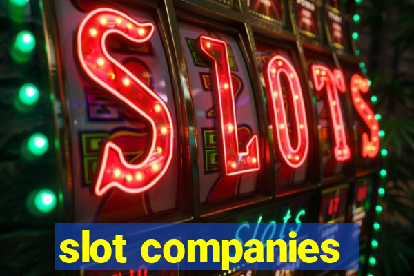 slot companies