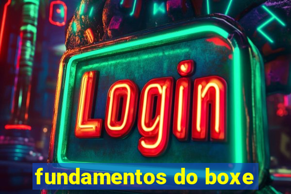 fundamentos do boxe