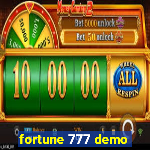 fortune 777 demo