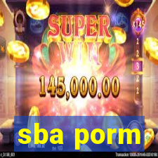 sba porm