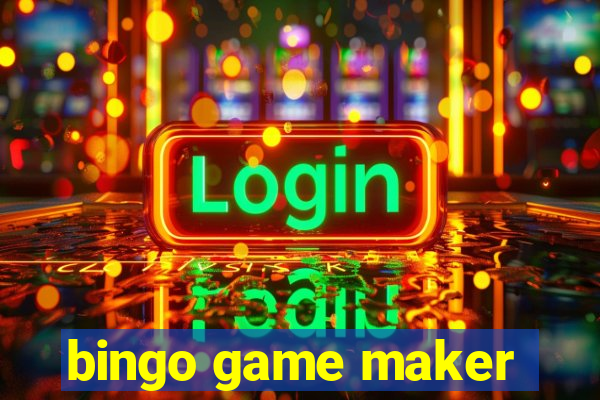 bingo game maker