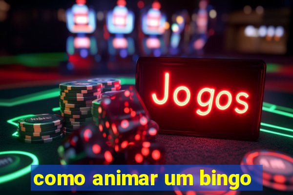 como animar um bingo