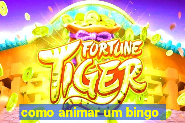 como animar um bingo