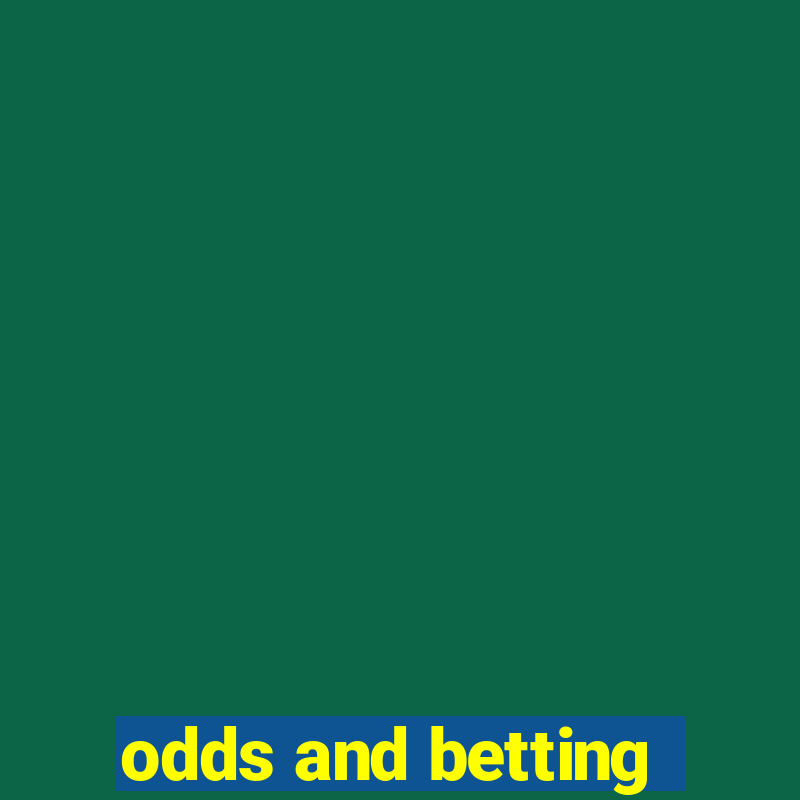 odds and betting