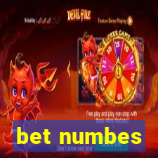 bet numbes