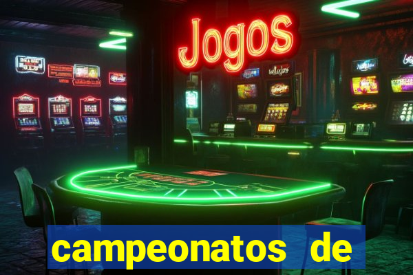 campeonatos de jogos online