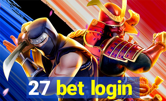 27 bet login