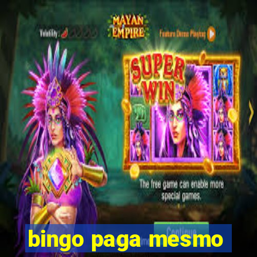 bingo paga mesmo