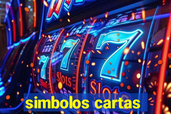 simbolos cartas