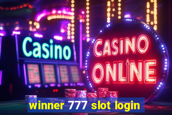 winner 777 slot login