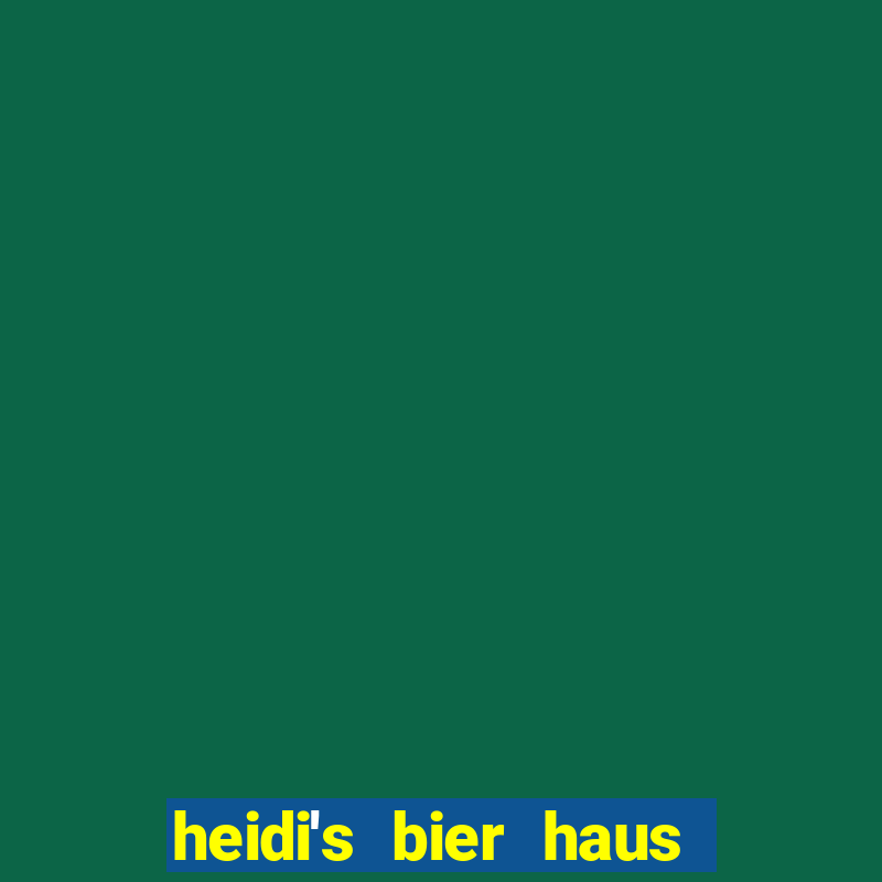 heidi's bier haus slot machine for sale