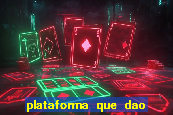 plataforma que dao bonus para jogar