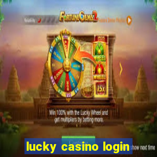 lucky casino login