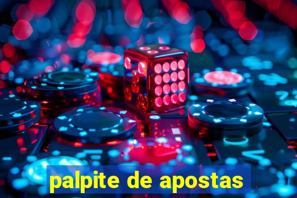 palpite de apostas