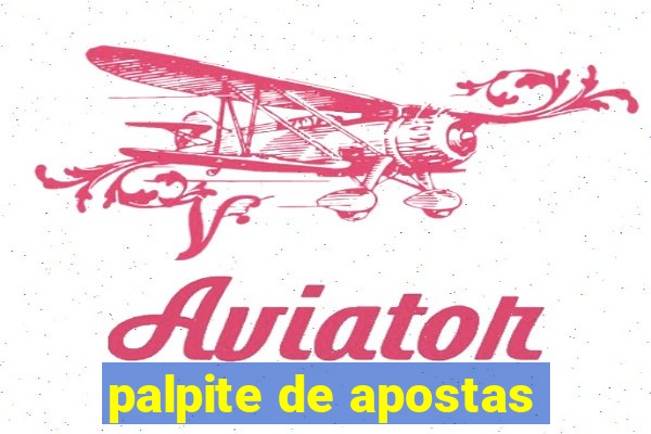 palpite de apostas