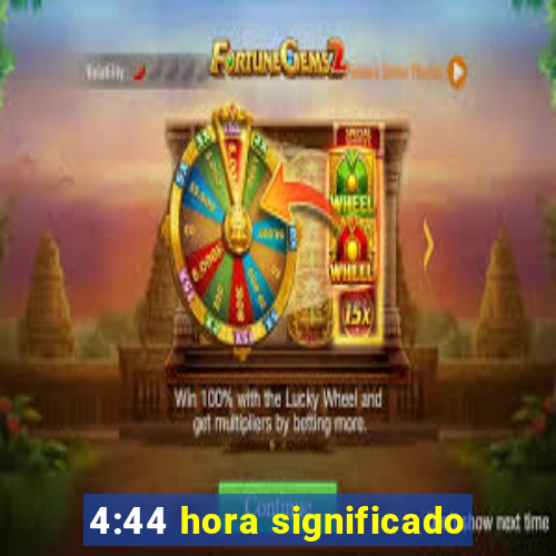 4:44 hora significado