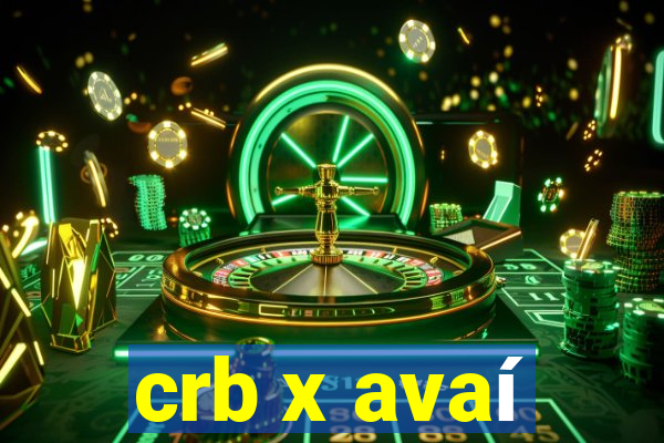 crb x avaí