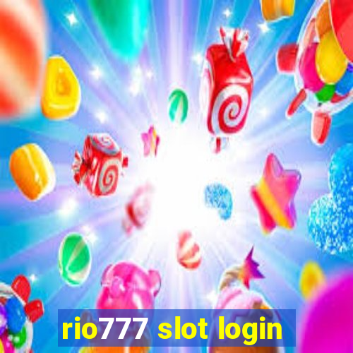 rio777 slot login