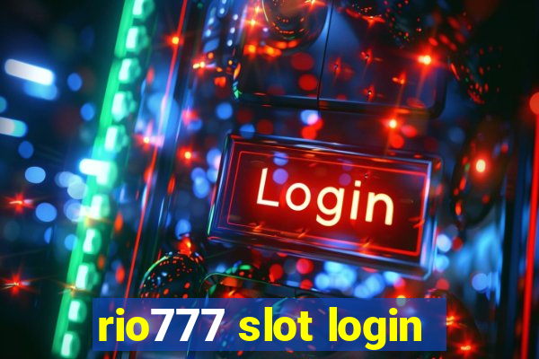 rio777 slot login