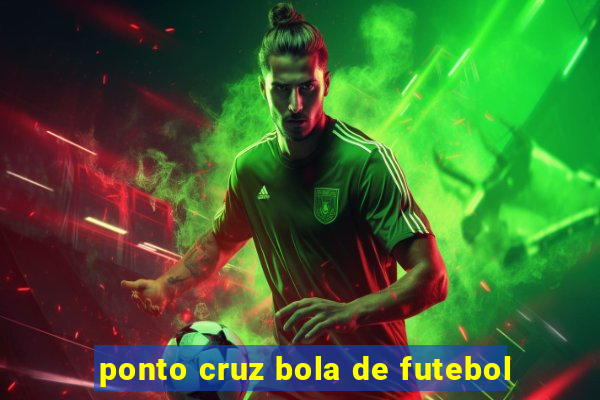 ponto cruz bola de futebol