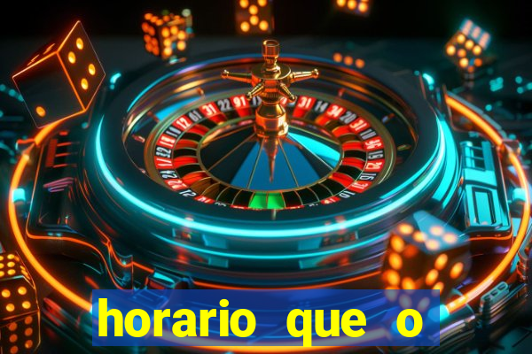 horario que o dragon fortune paga