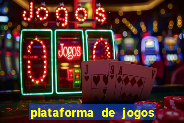 plataforma de jogos de aposta nova