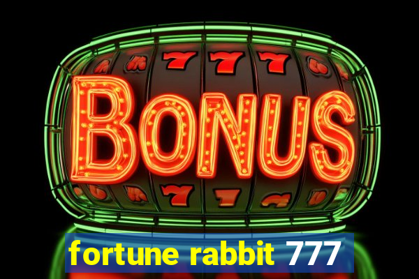 fortune rabbit 777