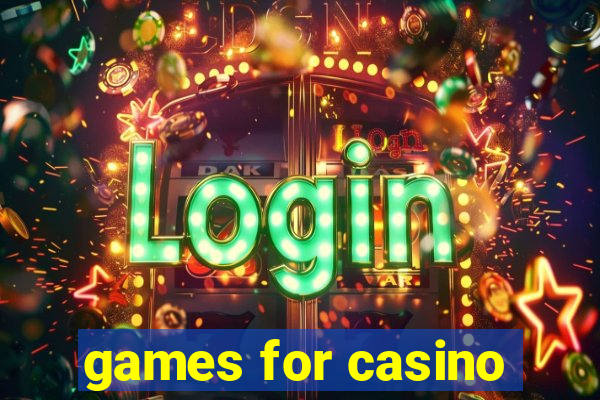 games for casino