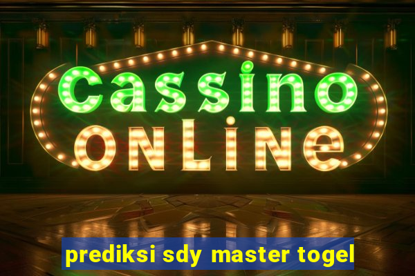 prediksi sdy master togel