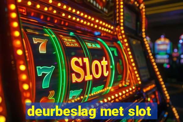 deurbeslag met slot