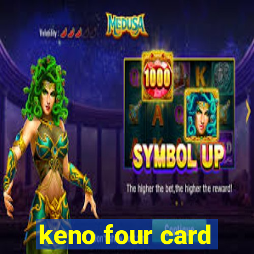 keno four card