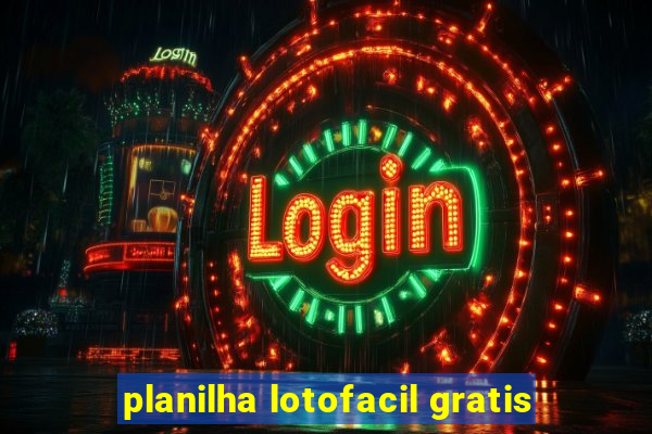 planilha lotofacil gratis