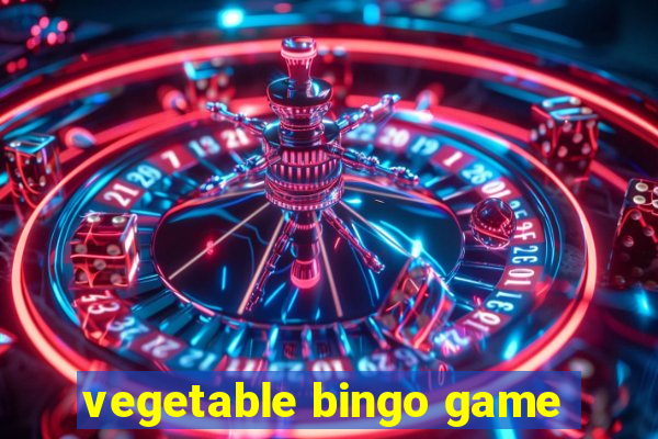 vegetable bingo game