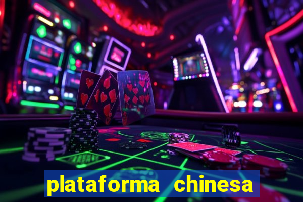 plataforma chinesa do jogo do tigrinho