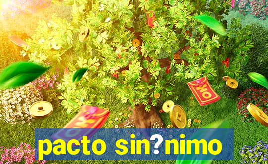 pacto sin?nimo